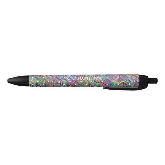Groovy psychedelic hippie-stijl Thunder_Cove Zwarte Inkt Pen (Bodem)