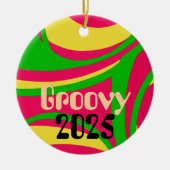 Groovy Psychedelic Ornament (Voorkant)