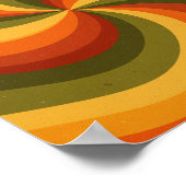 Groovy Psychedelic Swirl Print (Hoek)