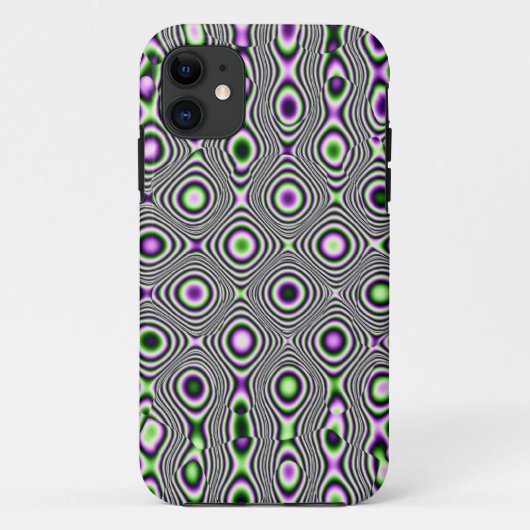 Groovy Psychedelic Trip optische kunst Case-Mate iPhone Case (Achterkant)