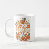 Groovy Pumpkin Cking Crew Matching Family Autumn F Koffiemok (Links)