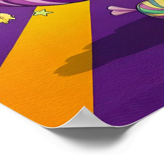 Groovy Pumpkin Fiesta Poster (Hoek)