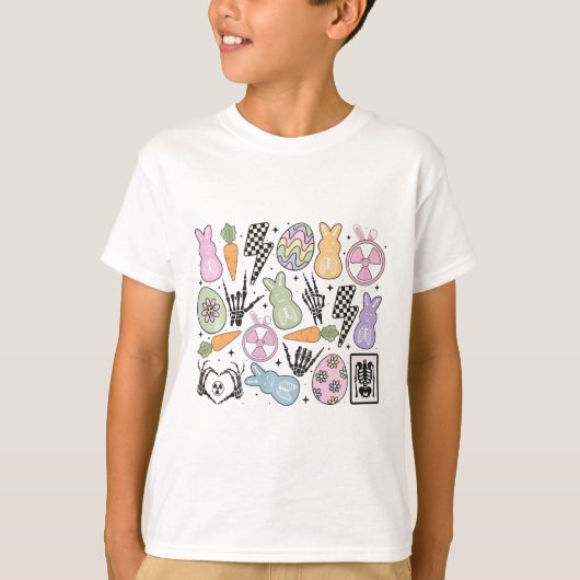 Groovy radiologie Paas Konijn Rad Tech Ct Mri Tech T-shirt (Voorkant)