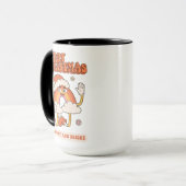 Groovy Rainbow Christmas - Wees helder en vrolijk Mok (Voorkant links)