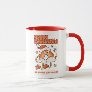 Groovy Rainbow Christmas - Wees helder en vrolijk Mok
