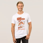 Groovy Rainbow Christmas - Wees helder en vrolijk Tri-Blend Shirt (Voorkant volledig)