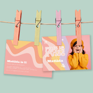 Groovy Rainbow Five is een Daisy-foto uit de jaren Kaart