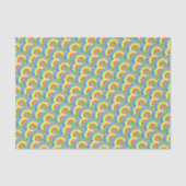 Groovy Rainbow Pattern Tissuepapier (Voorkant)