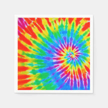 Groovy Rainbow Spiral Tie Dye