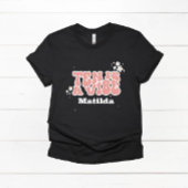 Groovy Rainbow Ten is een Vibe 60's retro daisy co T-shirt