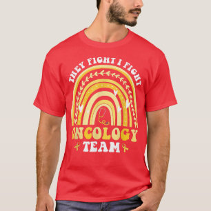Groovy Rainbow ze vechten tegen oncologie Childho T-shirt