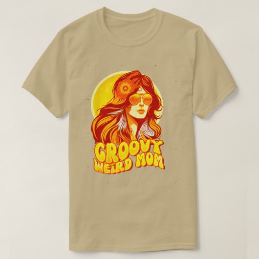 groovy rare moeders maken karakter 168 t-shirt (Design voorkant)