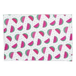 Groovy Red Green Modern Watermelon. Kussensloop