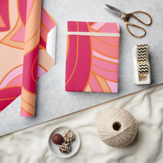 Groovy Reds Cadeaupapier (Crafts)