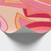 Groovy Reds Cadeaupapier (Hoek)