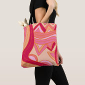 Groovy Reds Tote Bag (Dichtbij)