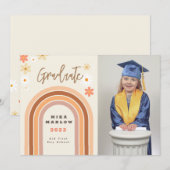 Groovy Regenboog Afstudeerverslag Kaart (Voorkant / Achterkant)