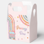 Groovy Regenboog Verjaardagsfeestje Favor Box Bedankdoosjes (Geopend)