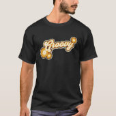 Groovy Retro 1970s Style T-shirt (Voorkant)