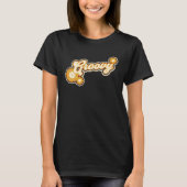 Groovy Retro 1970s Style T-shirt (Voorkant)