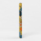 Groovy Retro 60s 70s Bloemen gepersonaliseerd Case-Mate iPhone Case (Achterkant/rechts)