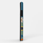 Groovy Retro 60s 70s Bloemenpatroon Gepersonalisee Case-Mate iPhone Case (Achterkant/rechts)