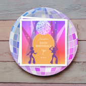 Groovy Retro 70s 80s Disco 30th Birthday Party Servet