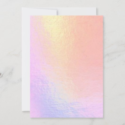 Groovy Retro 70s Laten we Disco Birthday Party Kaart (Achterkant)