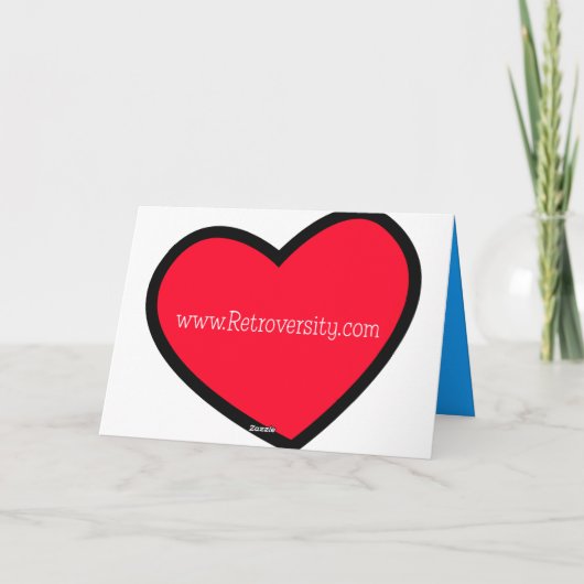 Groovy Retro 70's Verjaardag Kaart (Achterkant)