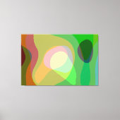 Groovy Retro Abstract art 710 Canvas Afdruk (Voorkant)