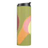 Groovy Retro Abstract art 710 Thermosbeker (Gedraaid links)