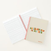 Groovy Retro Archeologie is mijn vibe, archeoloog Notitieboek (Binnen)