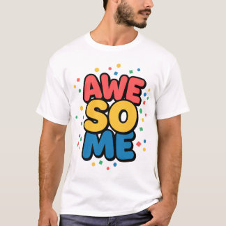 Groovy Retro Awesome Typografie 70s Vintage Esthet T-shirt