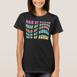 Groovy Retro Bachelorette Party, lid van de eredie T-shirt