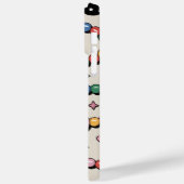 Groovy Retro Bead Armband Vibes iPhone Case (Achterkant / Links)