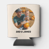 Groovy Retro Beste vader ooit Fotovaders Dag Blikjeskoeler (Achterkant)