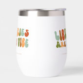 Groovy retro bibliotheken zijn mijn vibe, boek bib (Links)