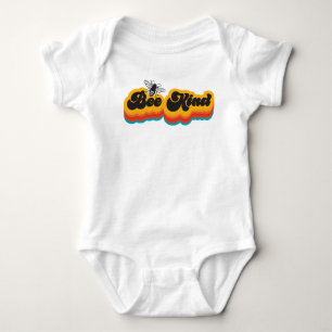 Groovy retro bijentsoort romper