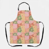 Groovy Retro Bloemen  Schort (Voorkant)