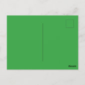 Groovy Retro Bloemrijke Kleurrijke 60s 70s Dank Je Briefkaart (Achterkant)