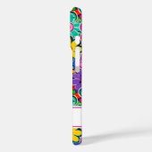 Groovy Retro Bloemstuk Persoonlijk Case-Mate iPhone Case (Achterkant / Links)