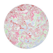 Groovy Retro Boho Eclectische Funky Kleurrijk Marm Snijplank (Voorkant)