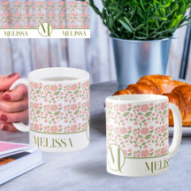 Groovy Retro Boho Roze Bloemen Patroon Daisy