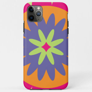 Groovy Retro Botanische Patroonkunst Case-Mate iPhone Case
