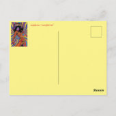Groovy Retro Briefkaart (Achterkant)