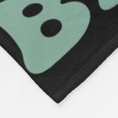 Groovy Retro Bruid Bachelorette Feest Bruids Bruid Fleece Deken (Hoek)