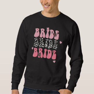 Groovy Retro Bruid Bruidsmeisjes Uitstapje Trouwfe Trui
