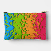 Groovy Retro Bubbelende Trippy Funky Panromantisch Etui (Achterkant)
