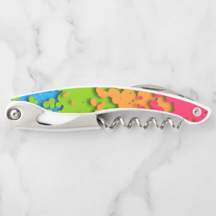 Groovy Retro Bubbelige Trippy Funky Panromantische Kurkentrekker
