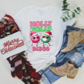 Groovy Retro Christmas Disco T-shirt